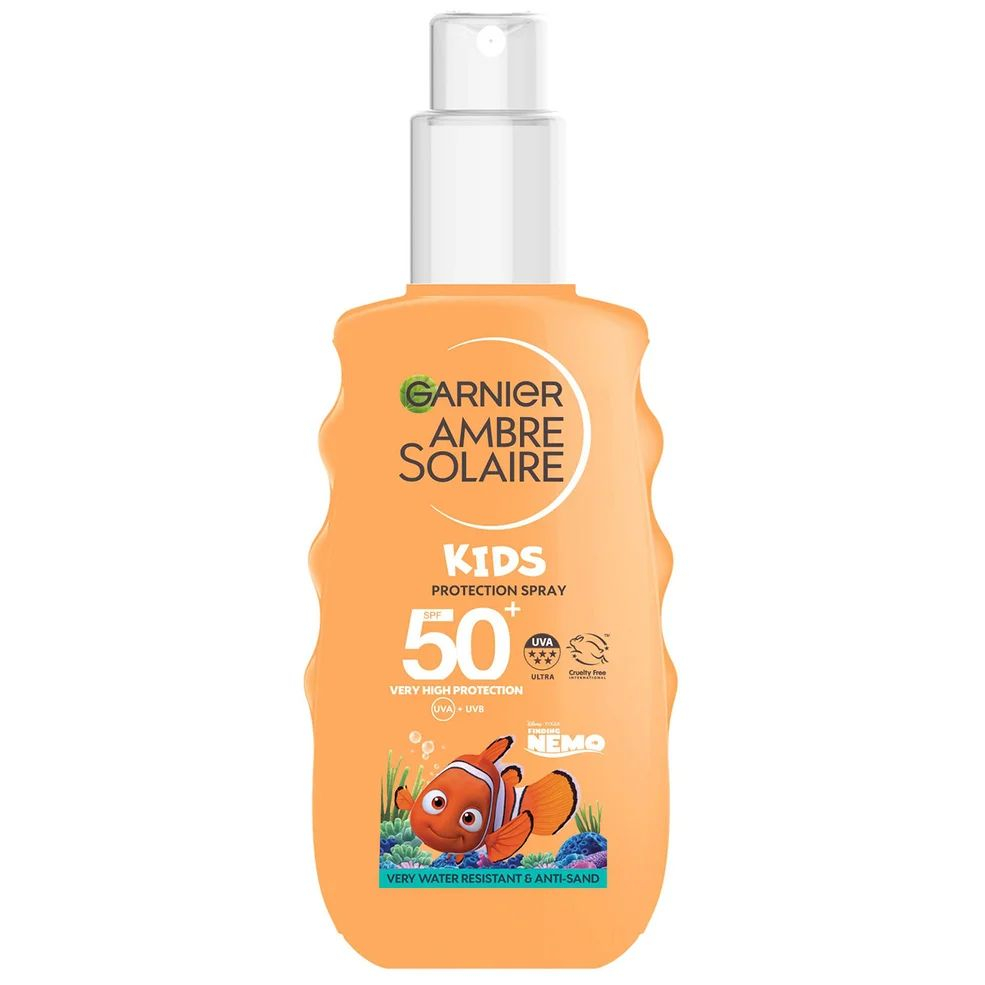 'Finding Nemo Kids SPF50+ Water and Sand Resistant' Sunscreen Spray - 150 ml