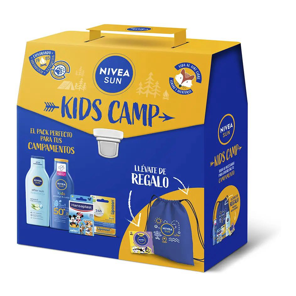 'Sun Kids Camp' Sonnenpflege Set - 5 Stücke