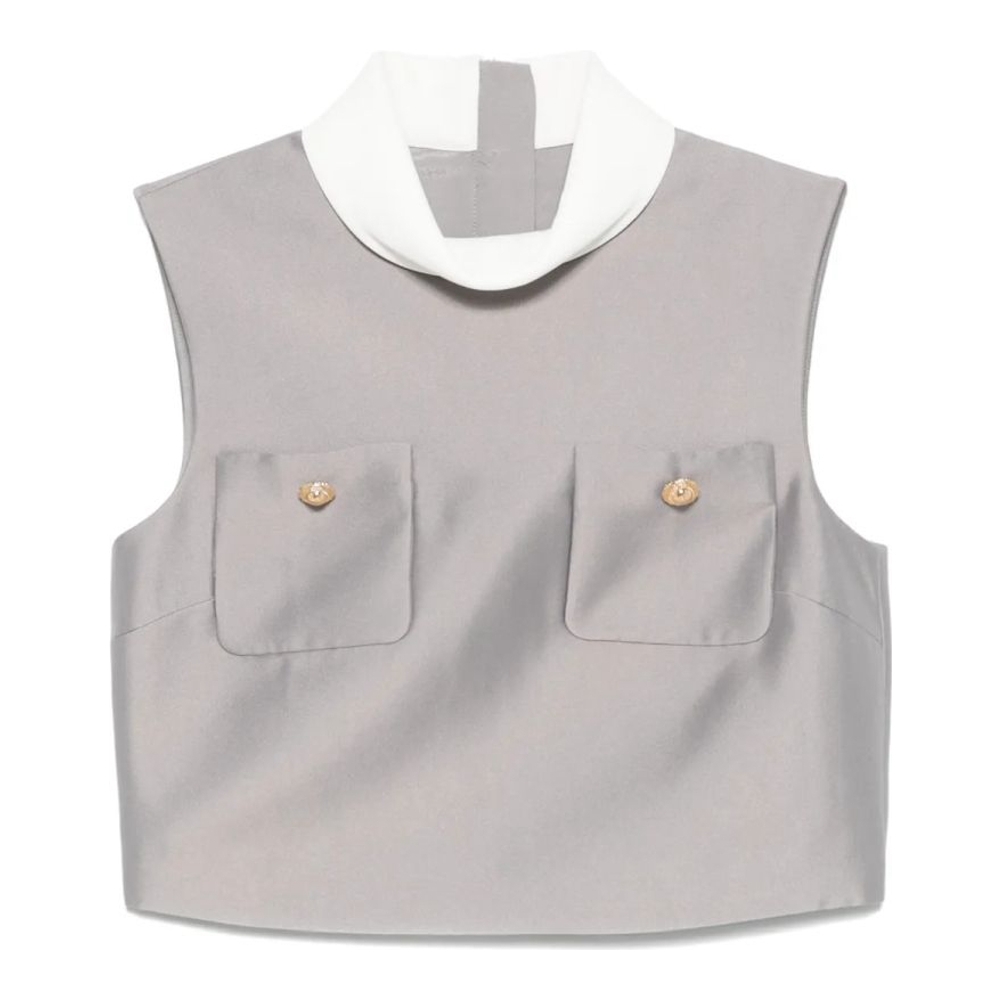 Top 'Satin-Finish' pour Femmes