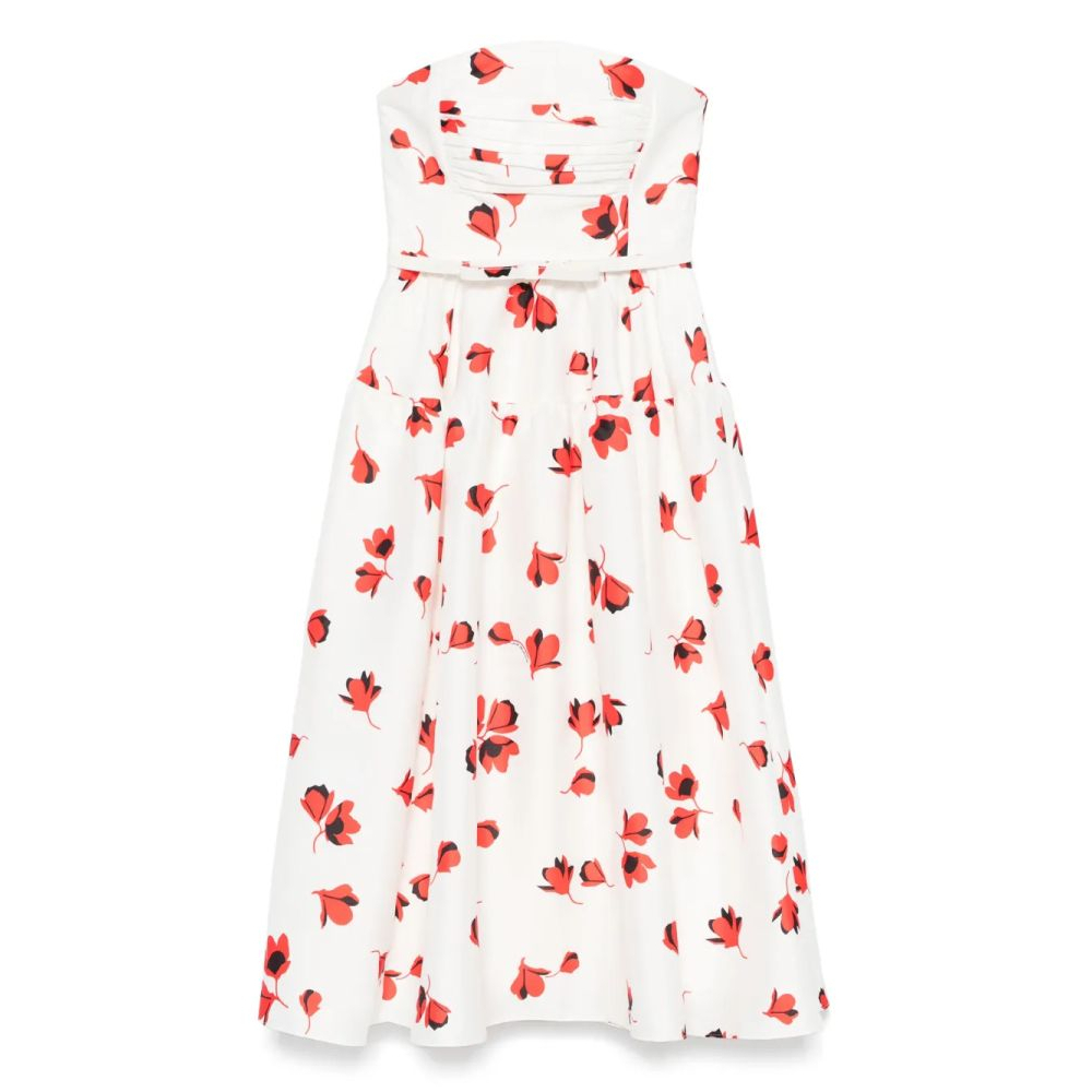 Robe sans manches 'Floral-Print' pour Femmes