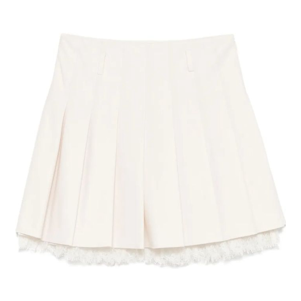 Mini Jupe 'Lace-Detailing' pour Femmes