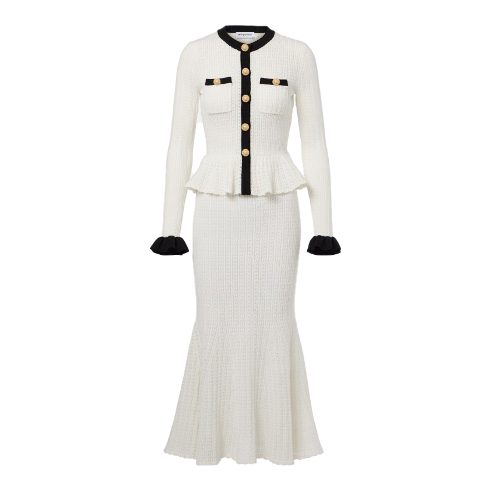 Robe maxi 'Knitted' pour Femmes