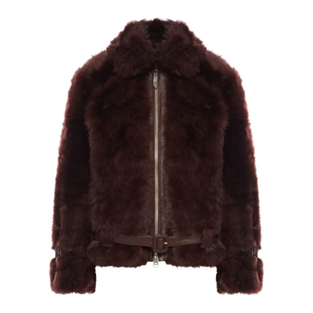 Veste 'Shearling Belted' pour Femmes