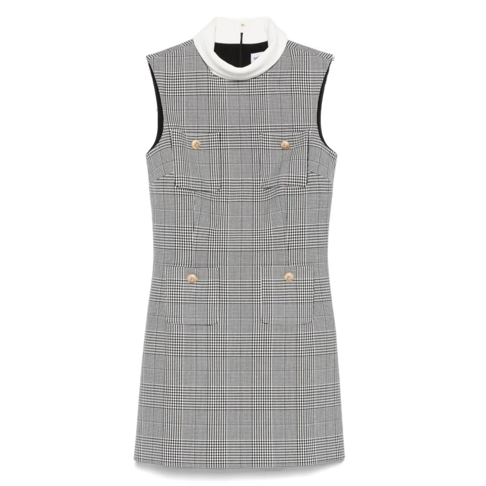 Robe mini 'Prince Of Wales-Check' pour Femmes