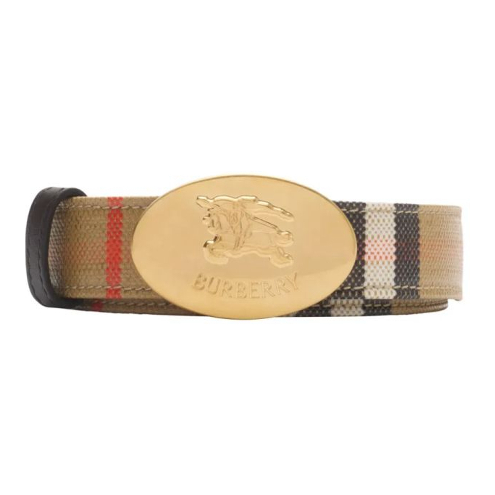 Ceinture 'Reversible Checked' pour Femmes