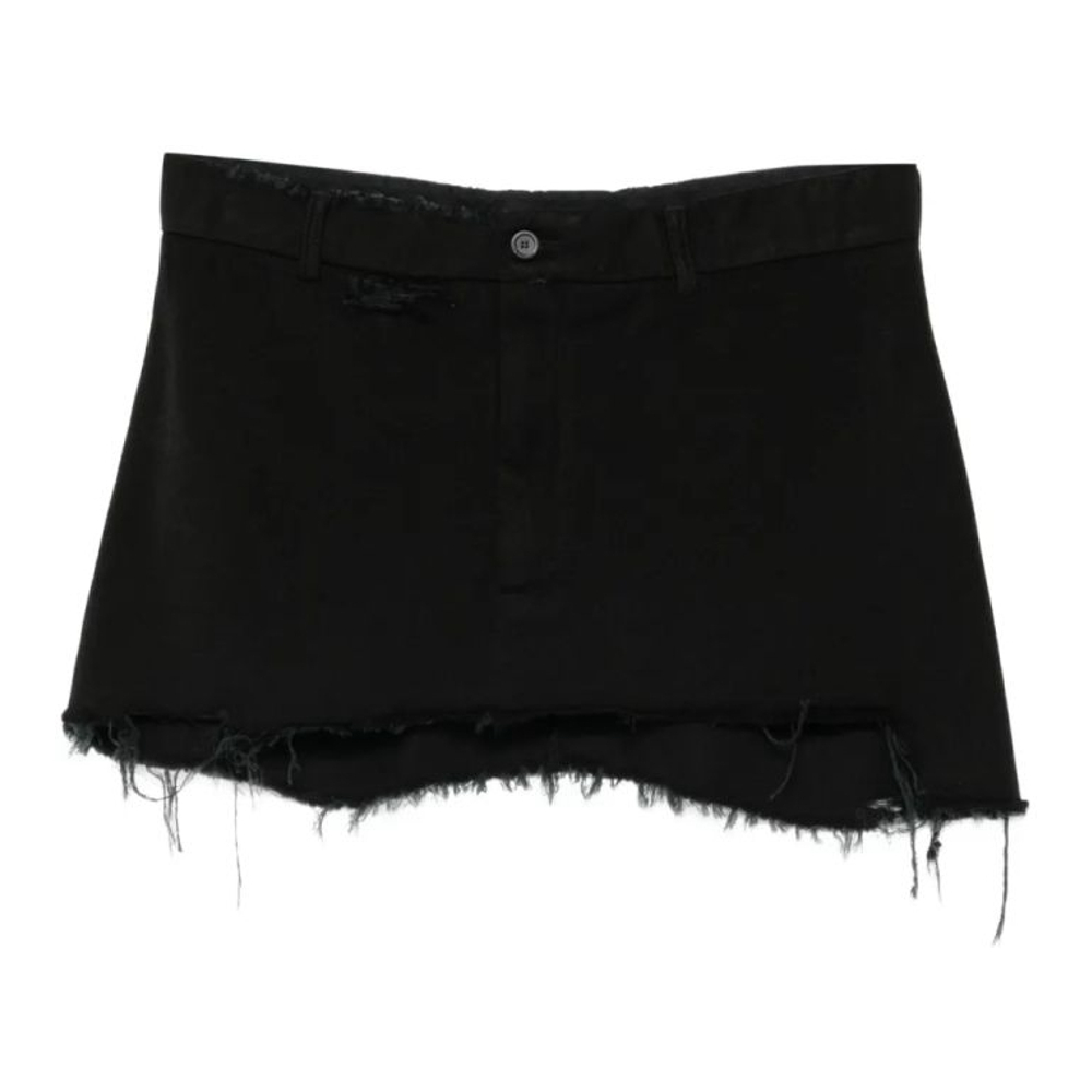 Mini Jupe 'Frayed' pour Femmes
