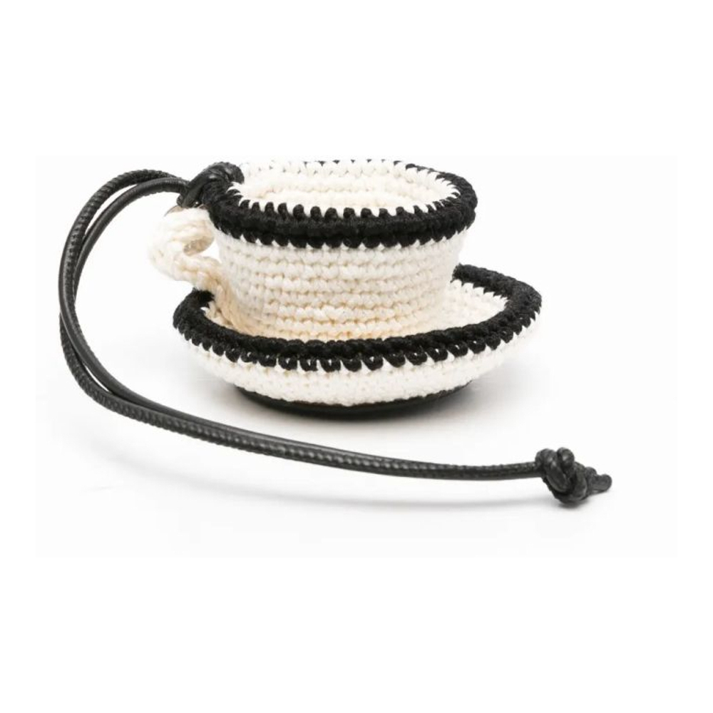 Women's 'Crocheted-Cup' Charm