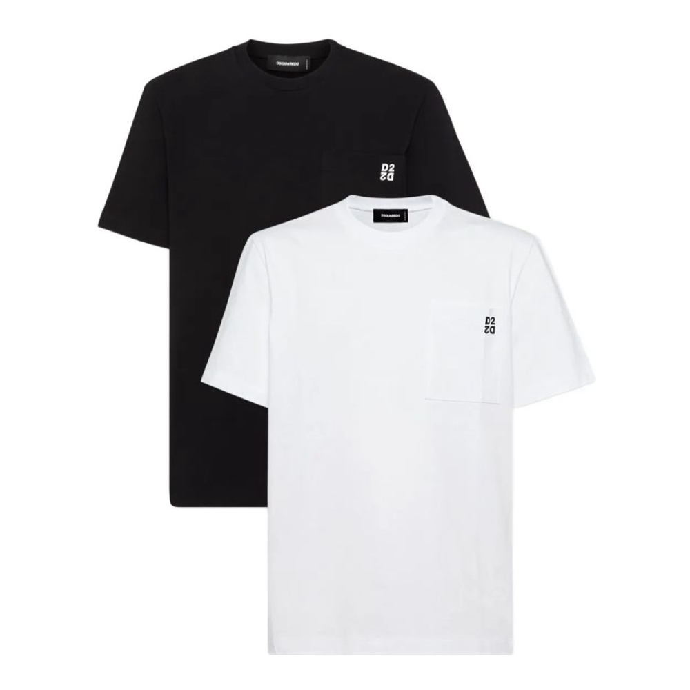 T-shirt pour Hommes - 2 Pièces