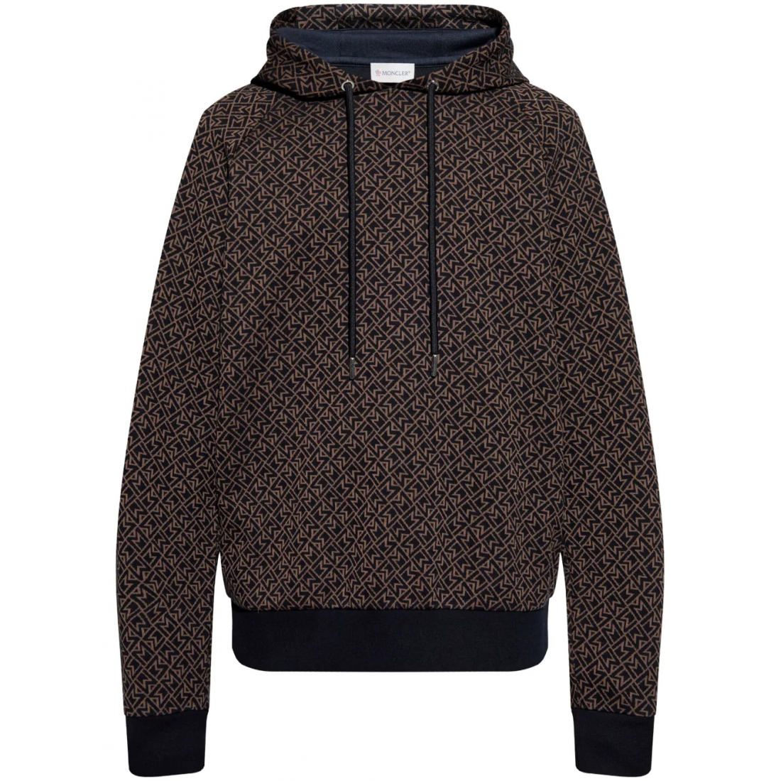 'Monogram-Pattern' Kapuzenpullover für Herren