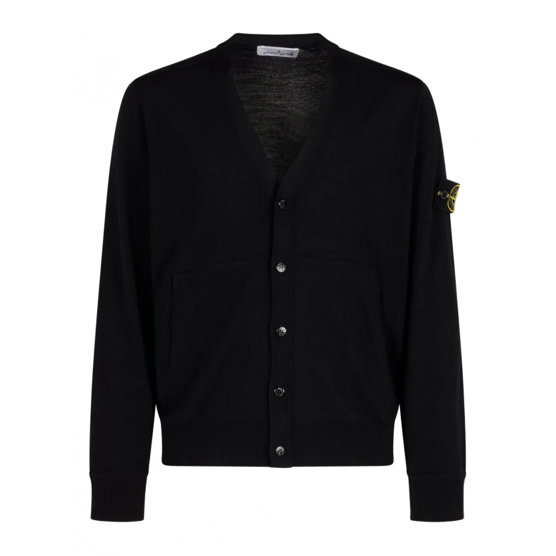 Men's 'Logo-Patch Buttoned' Cardigan