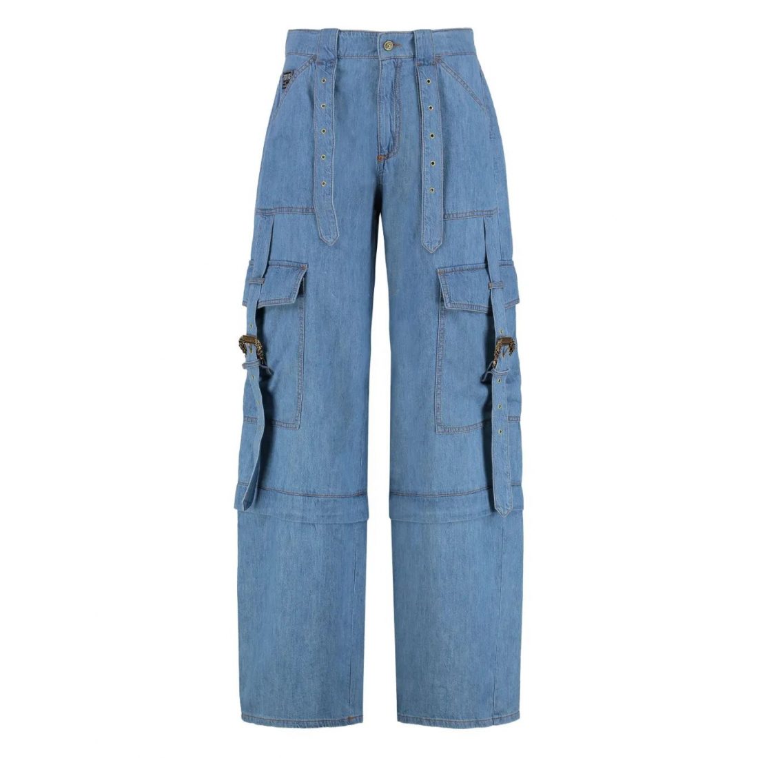 Pantalon cargo 'Buckle-Detailed' pour Femmes