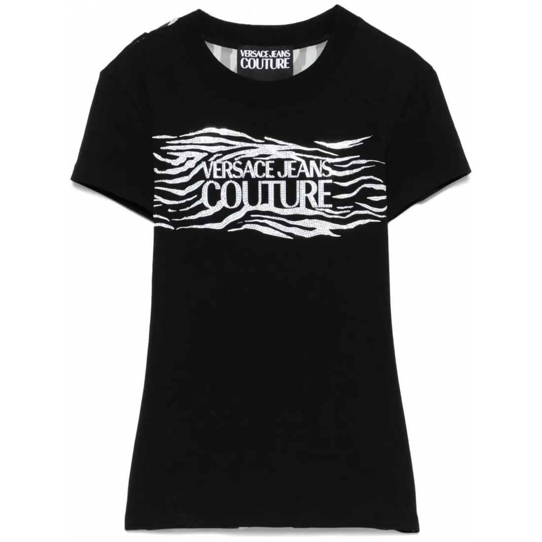T-shirt 'Crystal Zebra' pour Femmes
