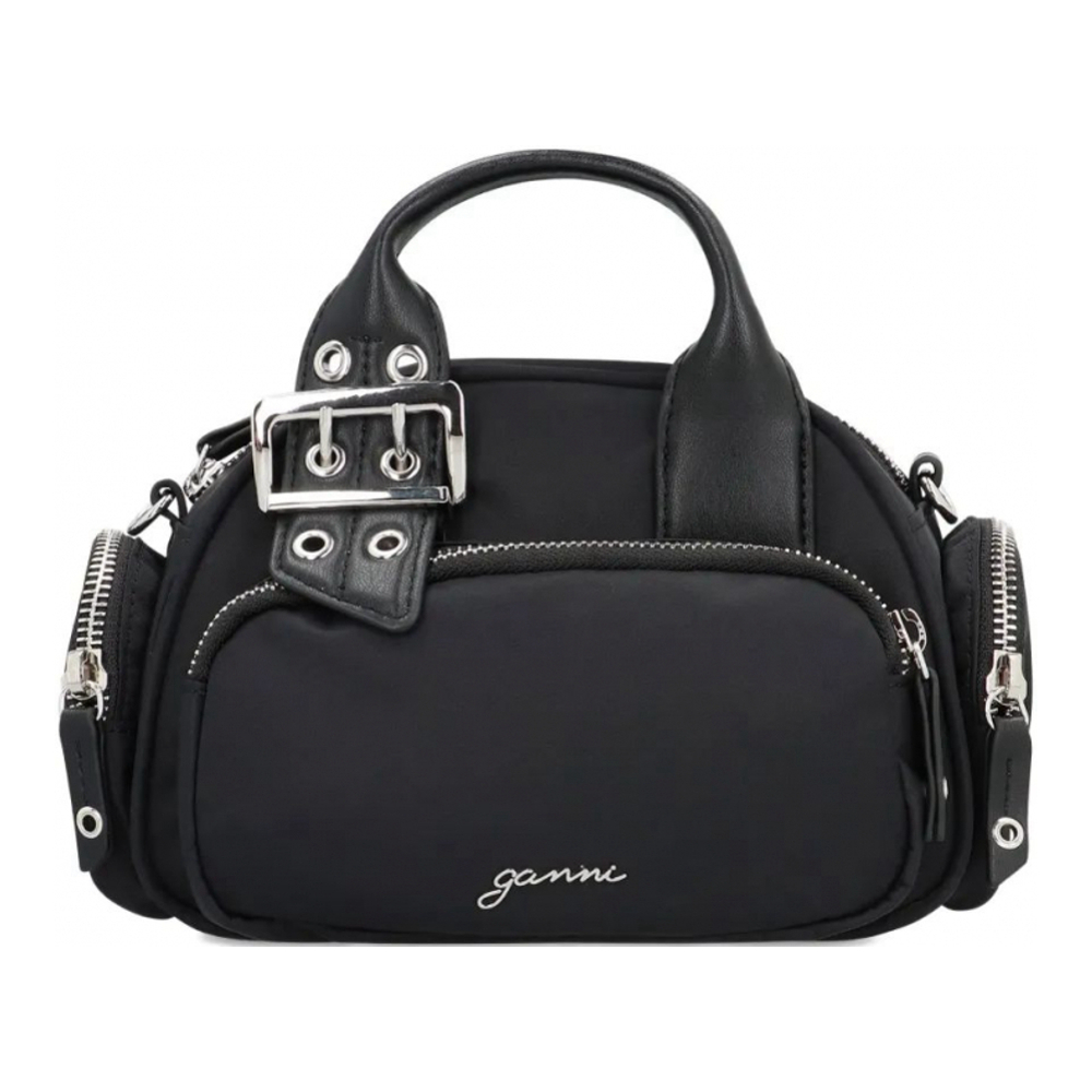 Sac Cabas 'Mini Polochon Buckle-Detail Top-Zip' pour Femmes