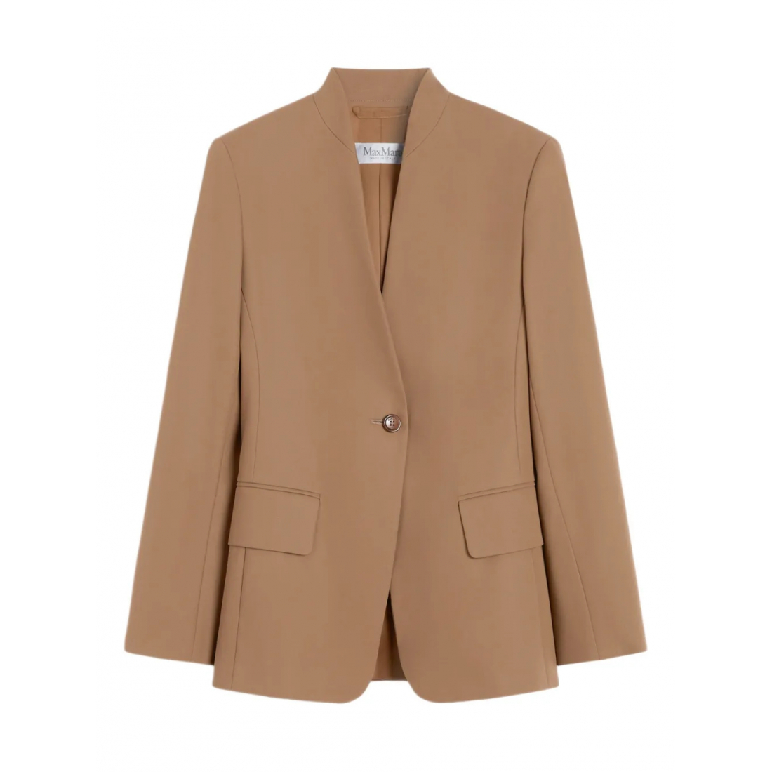 Veste 'Stand-Collar Single-Button' pour Femmes