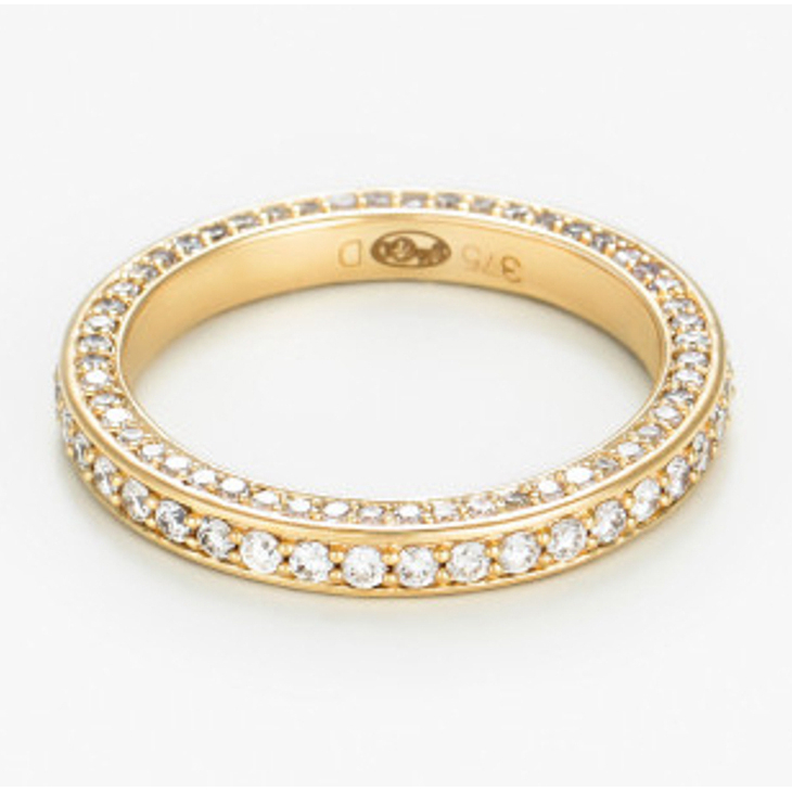 Bague 'Alliance Tris' pour Femmes