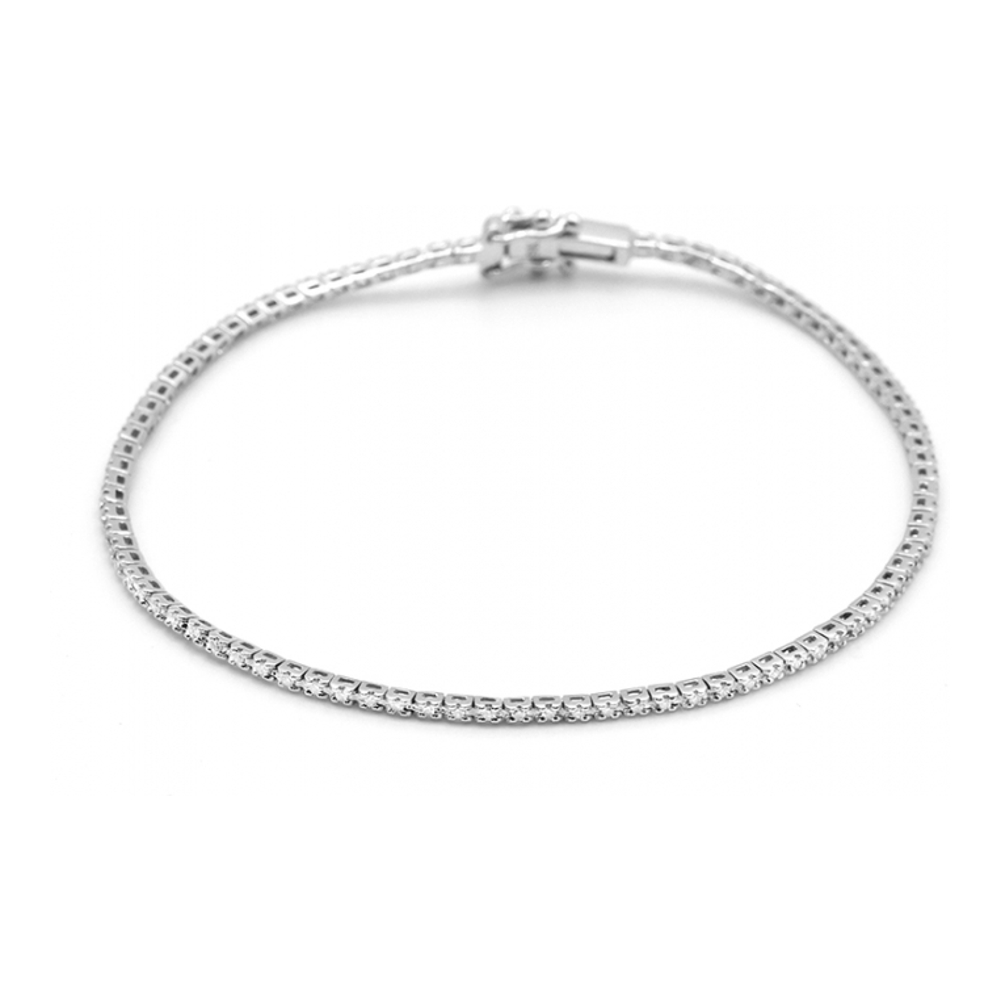 Bracelet Rivière Diamants 0,24ct/92