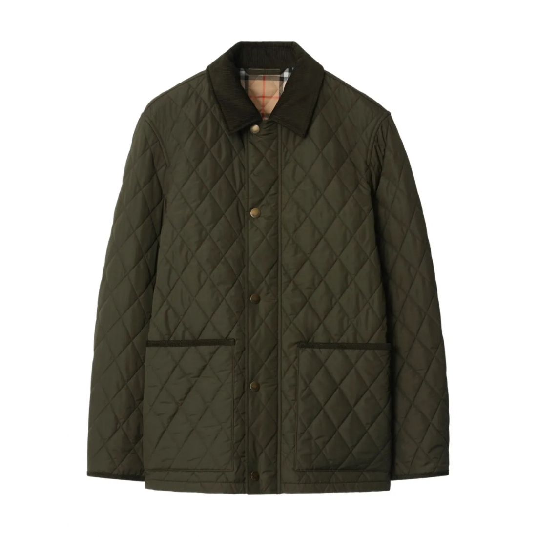 Veste 'Quilted Corduroy-Collar' pour Hommes