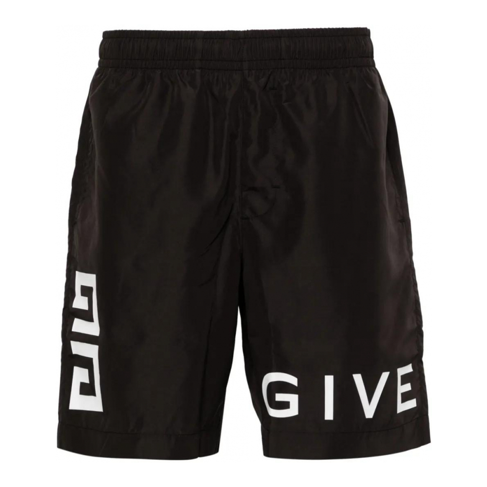 'Logo' Badeshorts für Herren