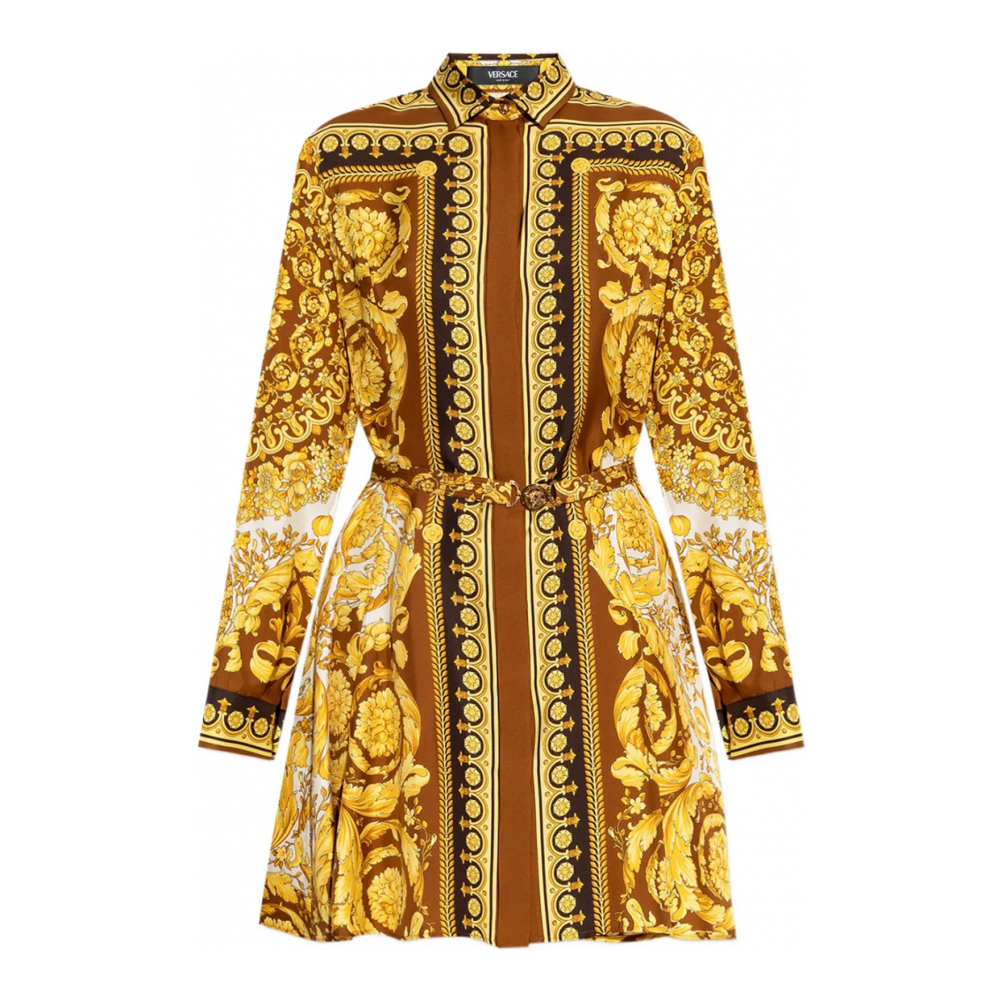 Robe chemise 'Belted Mini' pour Femmes