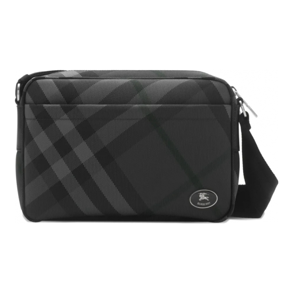 Men's 'Checked' Messenger Bag