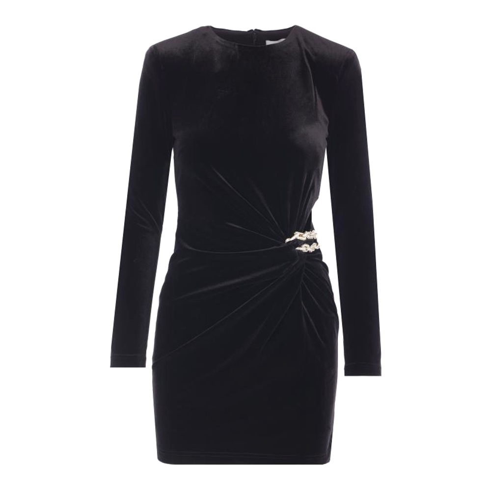 Robe à manches longues 'Chain-Embellished' pour Femmes