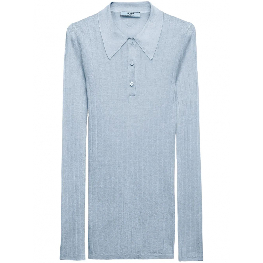 Henley 'Ribbed Polo' pour Femmes