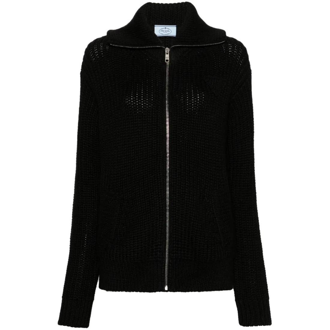 Cardigan 'Enamel-Triangle Zip-Up' pour Femmes