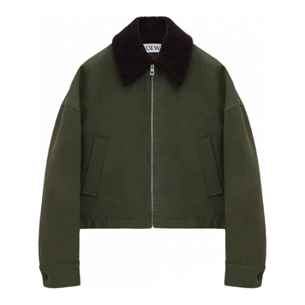 Veste 'Fleece-Collared' pour Femmes