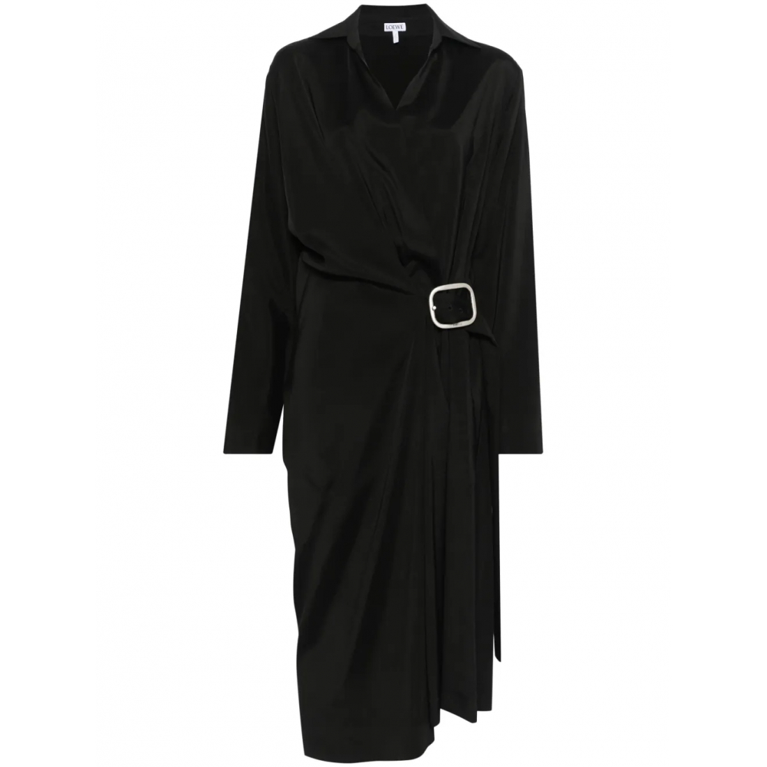 Robe Midi 'Belted' pour Femmes