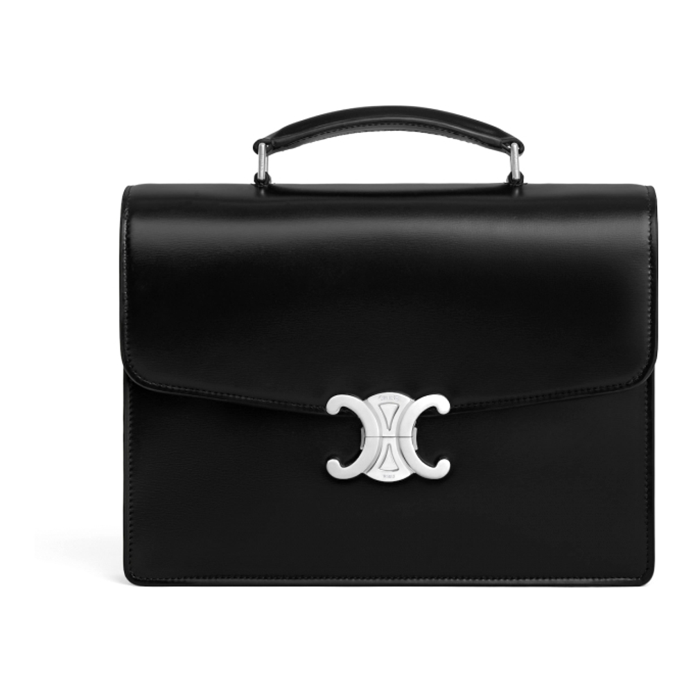 Men's 'Small Cartable Triomphe' Top Handle Bag