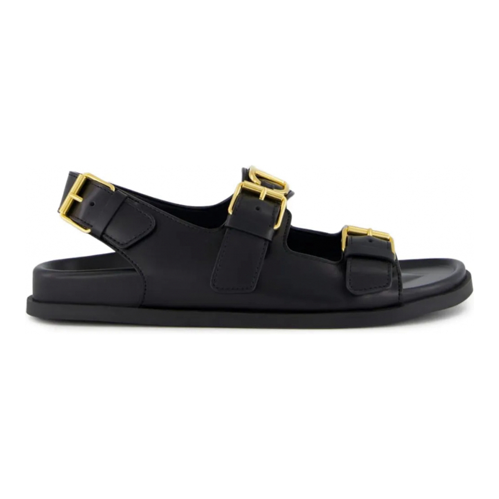 Women's 'Vlogo Signature Buckle-Detail' Sandals