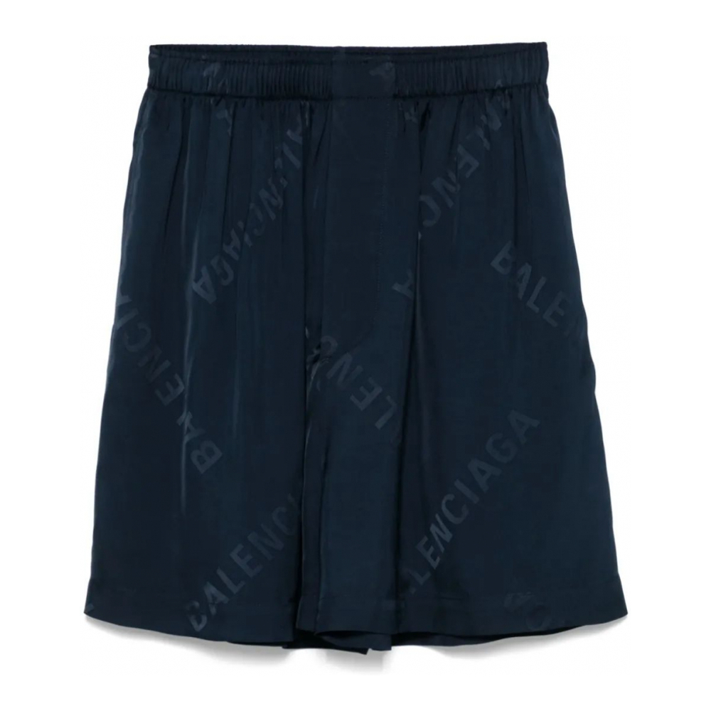 'Logo-Jacquard' Shorts für Herren