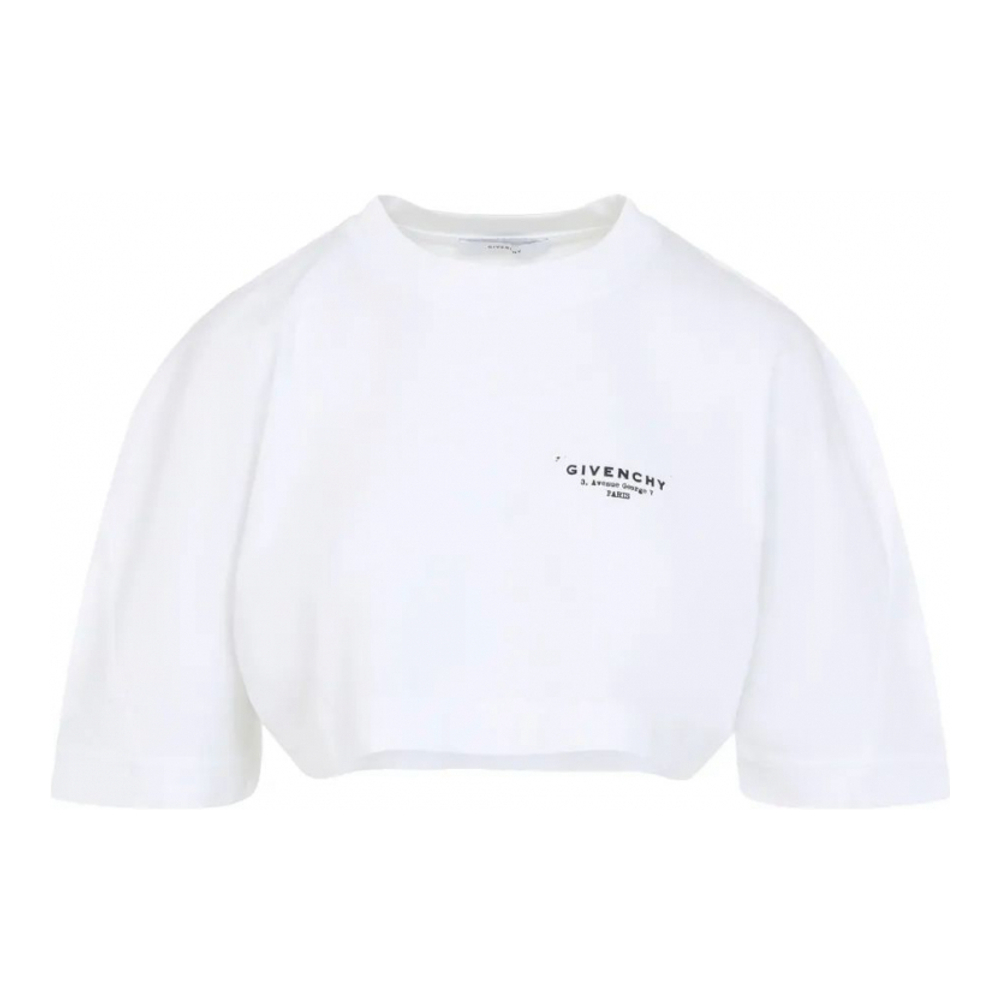 T-Shirt court 'Logo-Print' pour Femmes