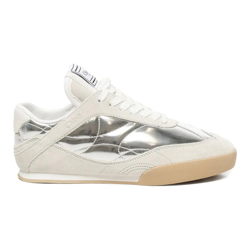 Sneakers 'Kick Metallic-Panelled' pour Femmes