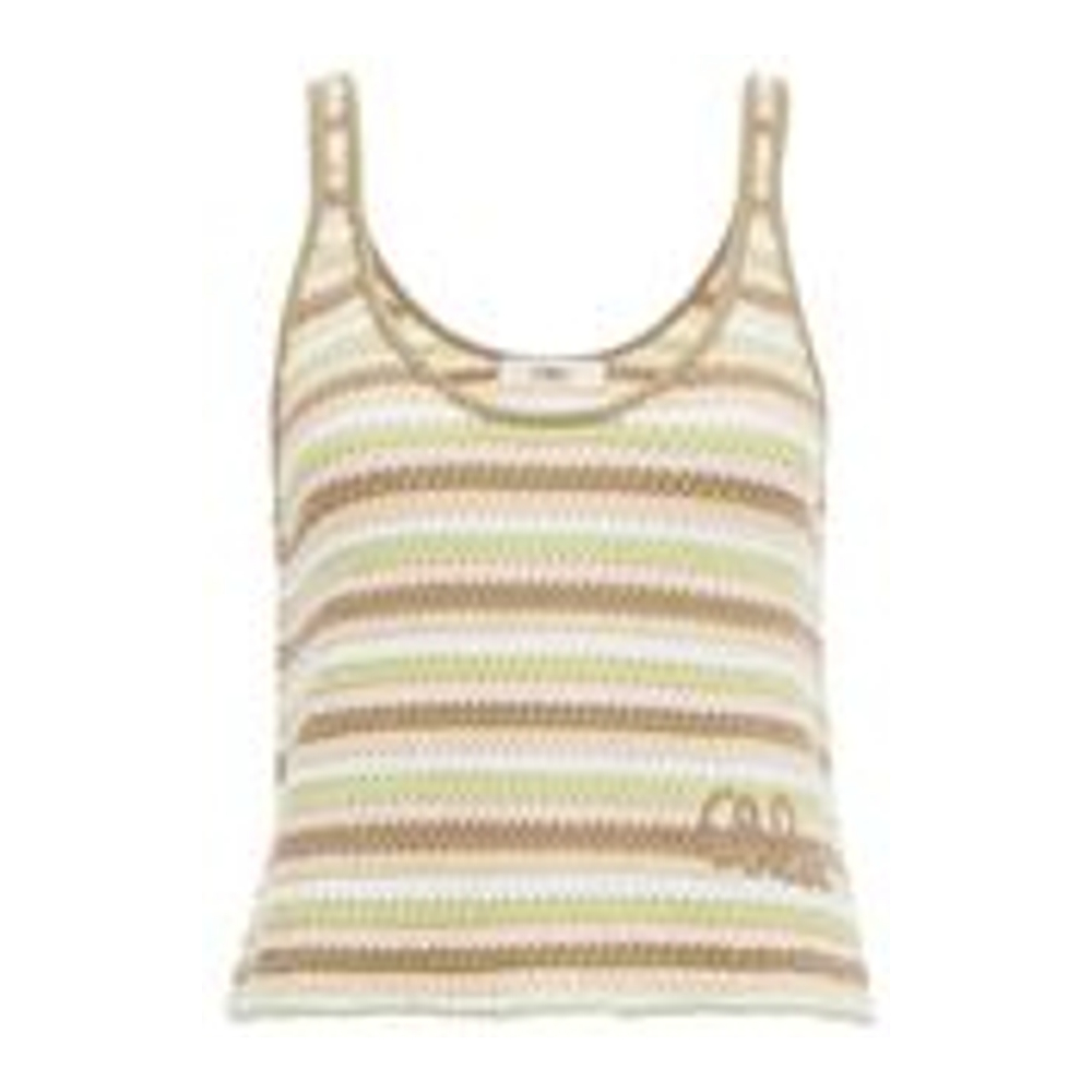 Débardeur 'Cropped logo' pour Femmes