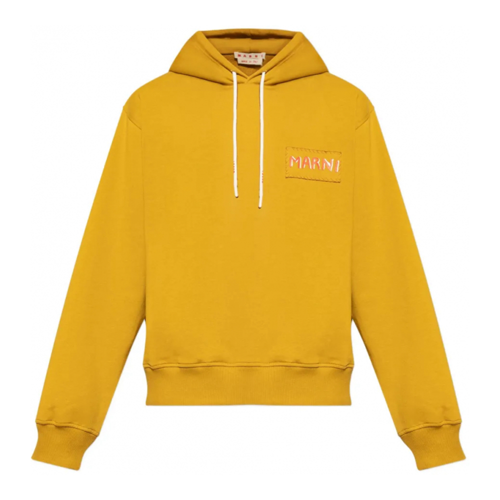 Sweatshirt à capuche  'Logo-Patch' pour Hommes