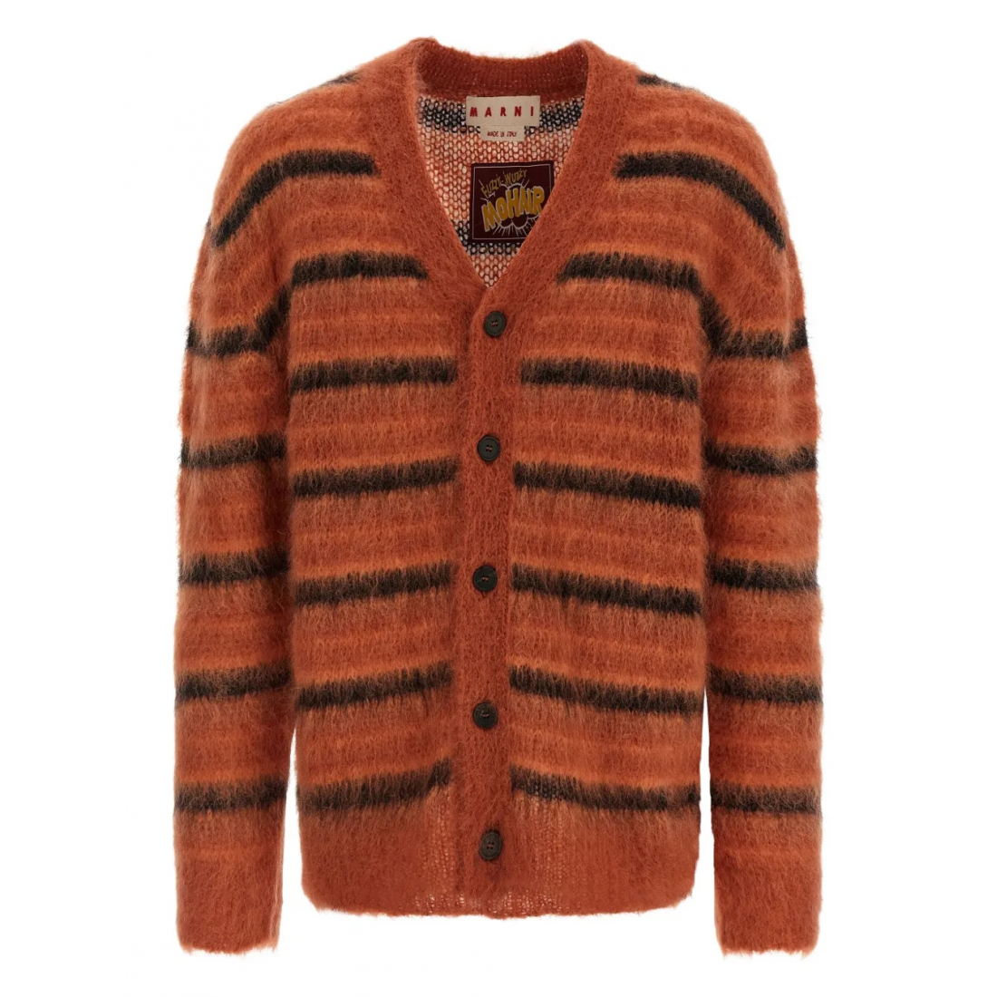 Cardigan 'Brushed Striped' pour Hommes