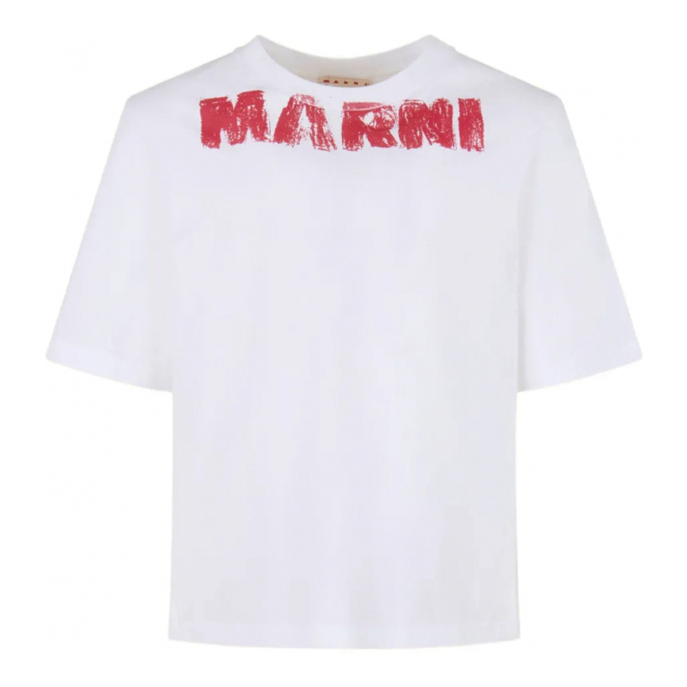 T-shirt 'Logo-Embroidered' pour Hommes