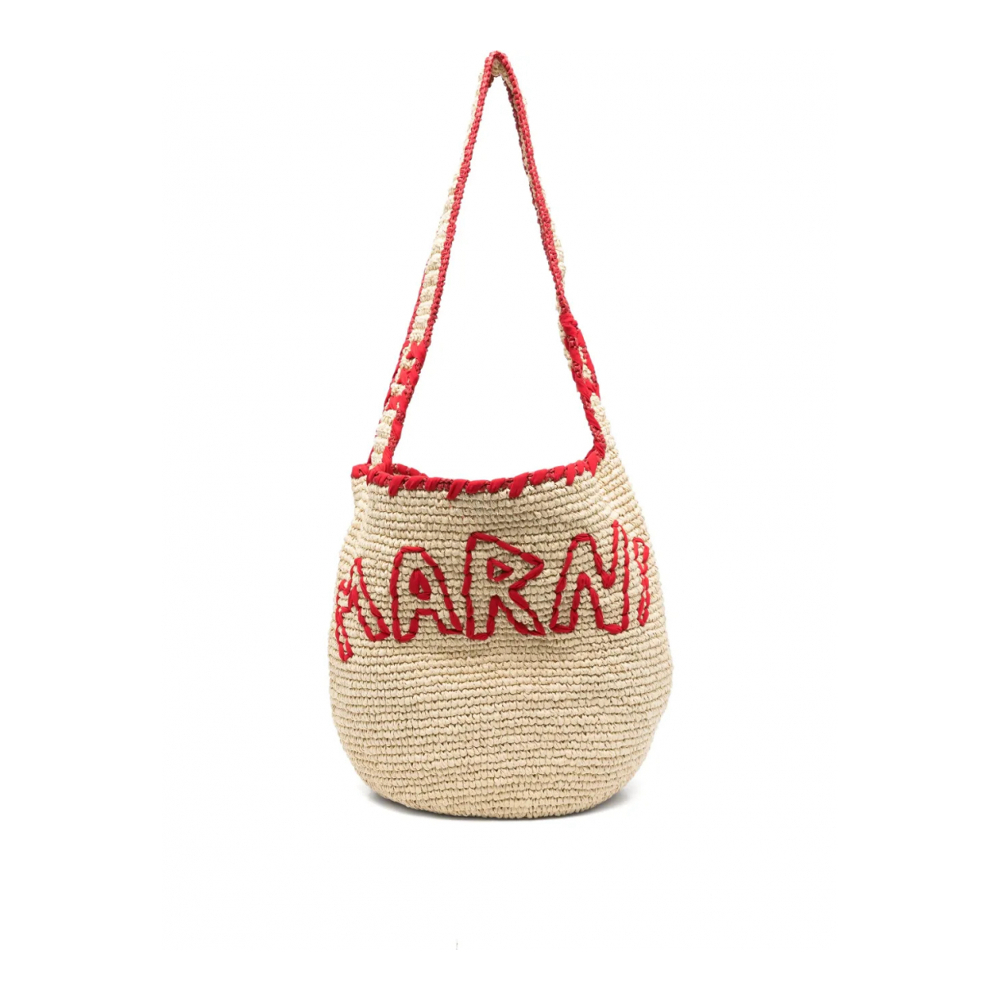 Women's 'Logo-Embroidered' Shoulder Bag