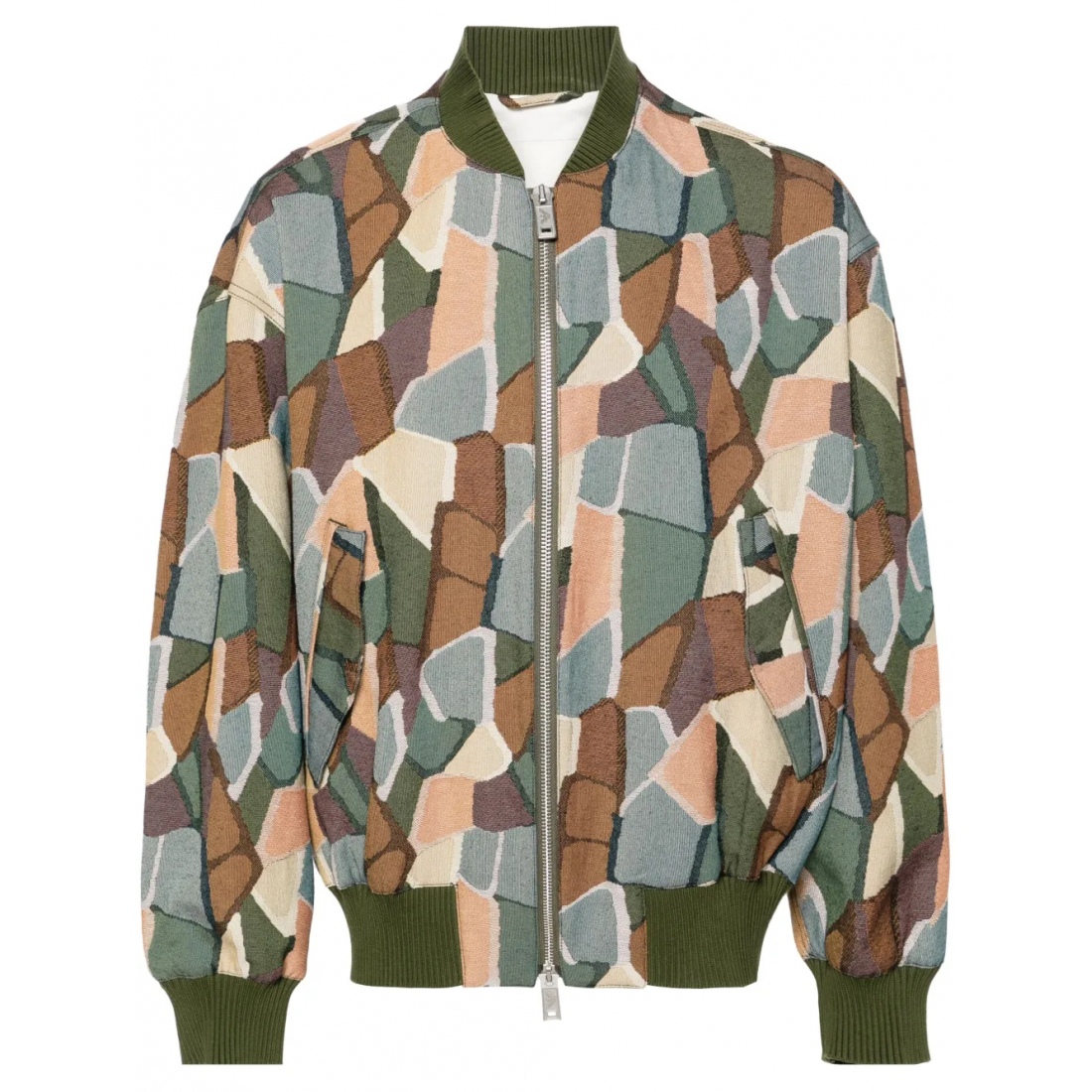 Blouson bomber 'Jacquard' pour Hommes