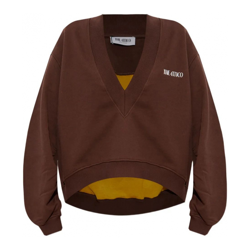 Sweatshirt 'V-Neck' pour Femmes