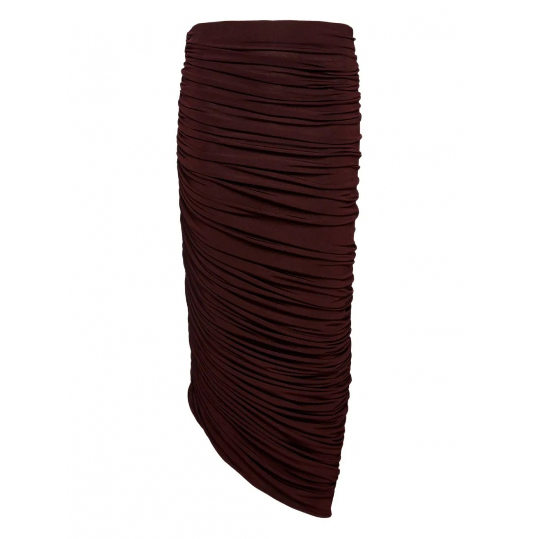 Jupe Midi 'Ruched' pour Femmes