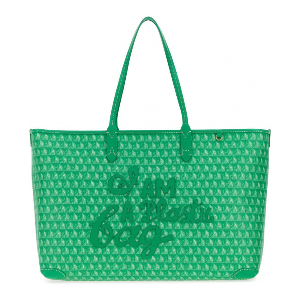 Sac à main shopping 'Printed Canvas I Am A Plastic Ba' pour Femmes