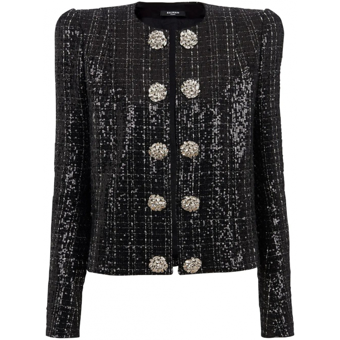 Veste 'Sequin-Embellished Tweed' pour Femmes