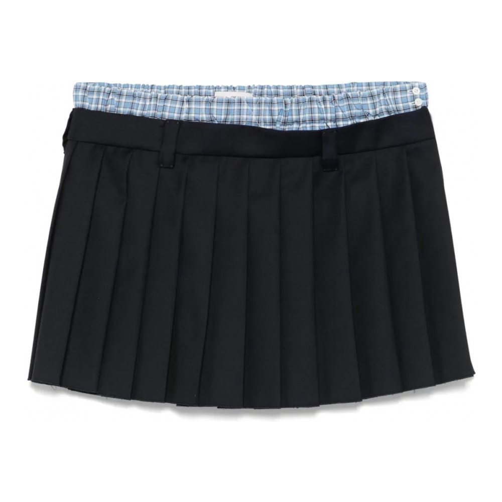 Mini Jupe 'Pleated' pour Femmes