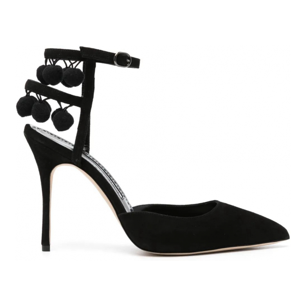 Escarpins 'Pom-Pom Detail Pointed' pour Femmes