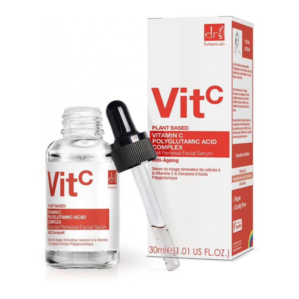 'Vitamin C 3% & Polyglutamic Acid Complex 1% & Brightening' Gesichtsserum - 30 ml