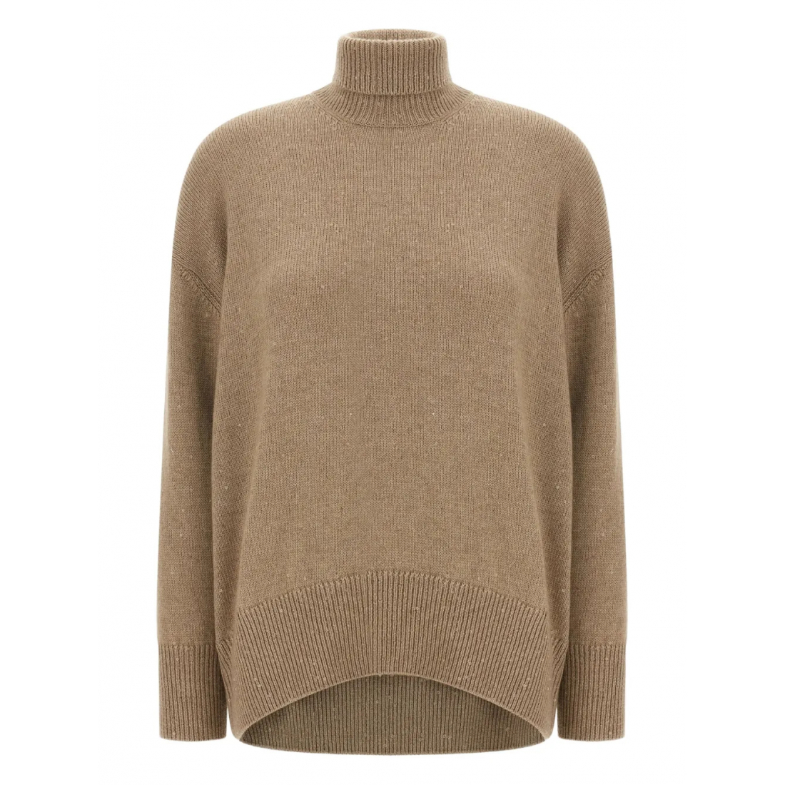 Pull à col roulé 'Sequin-Applique' pour Femmes
