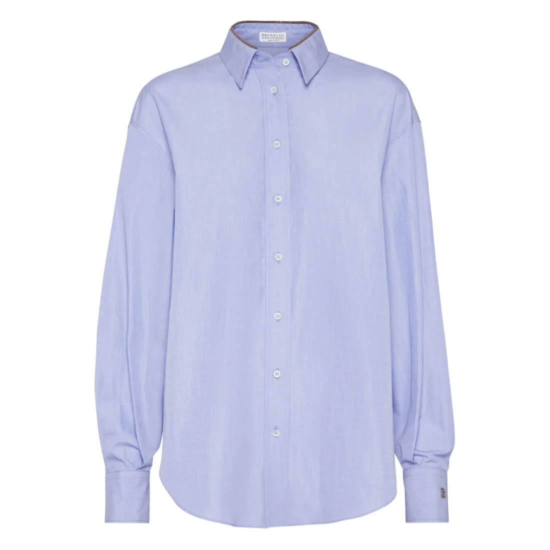 Pull 'Shiny Collar Detail' pour Femmes