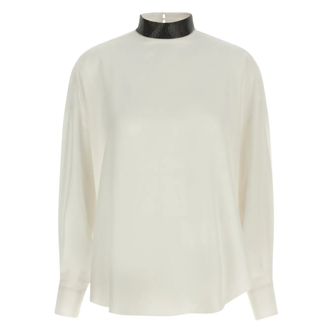 'Embellished' Langärmelige Bluse für Damen